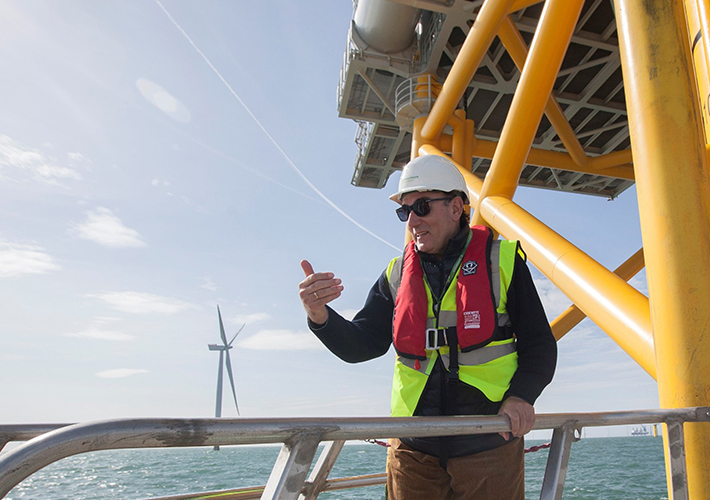 Foto Iberdrola compromete inversiones de 6.000 millones de libras en el complejo eólico marino East Anglia Hub.